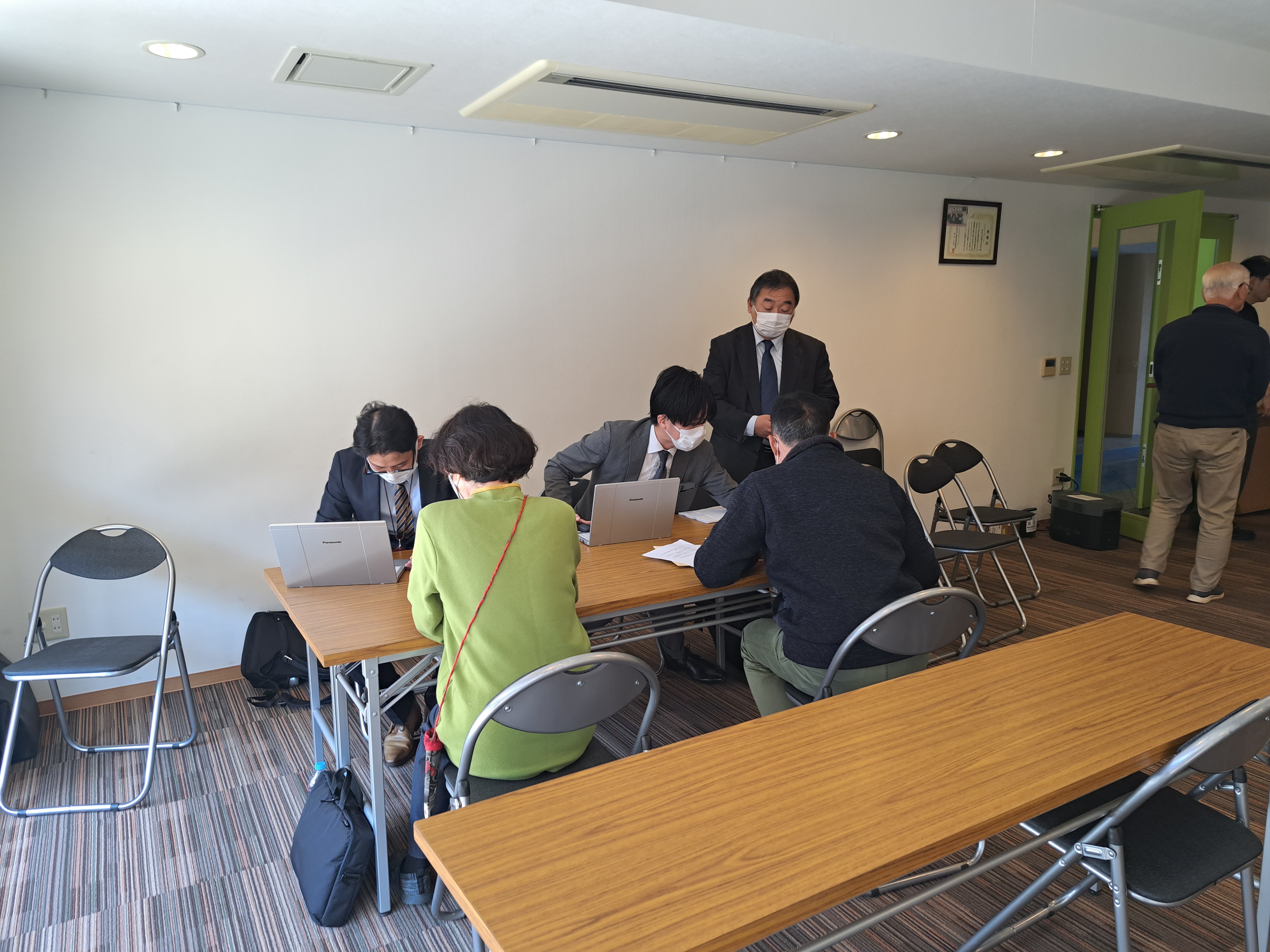 「ゆいぽた」登録会の様子 2024年3月